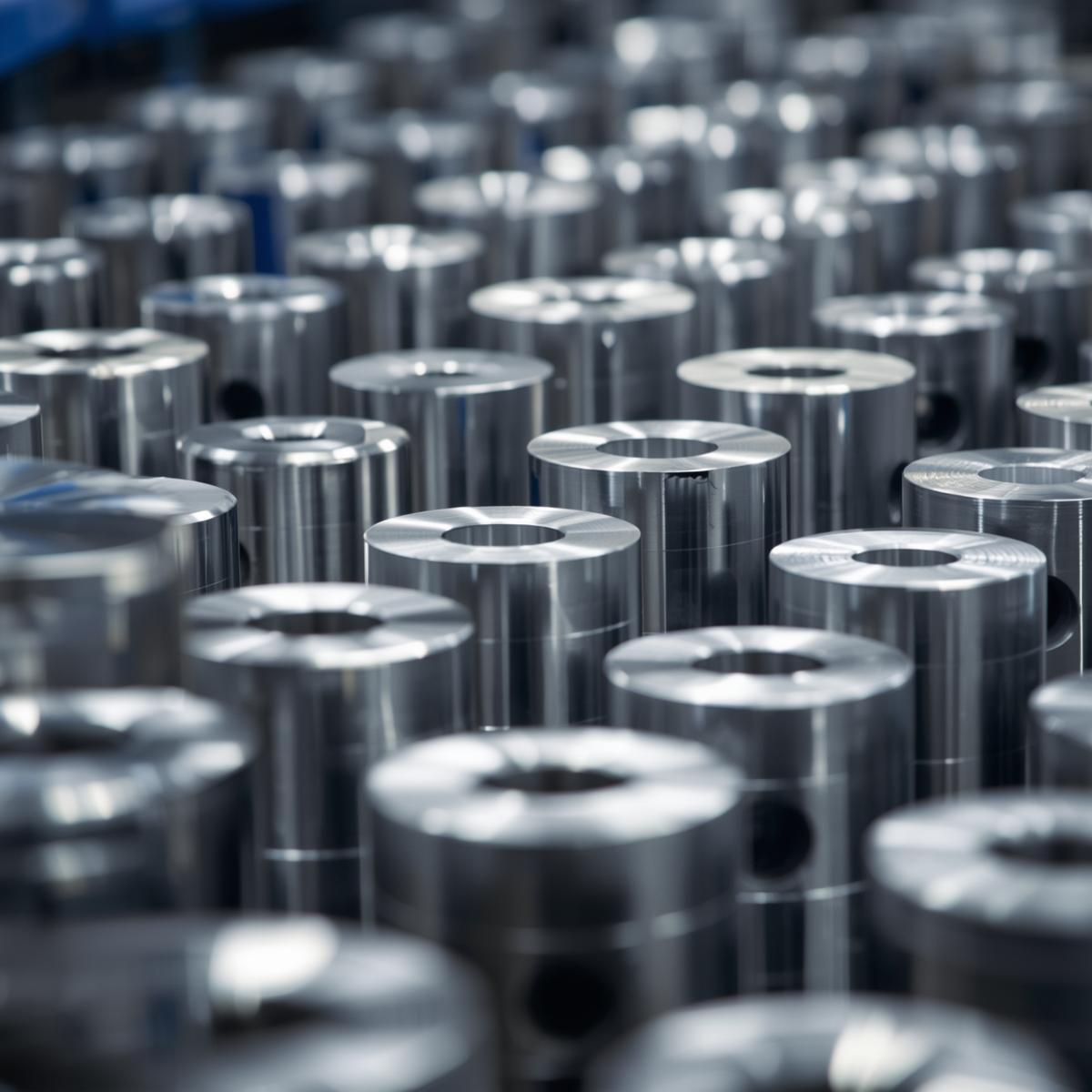 Image Placeholder: High-durability Mild Steel Roller component.